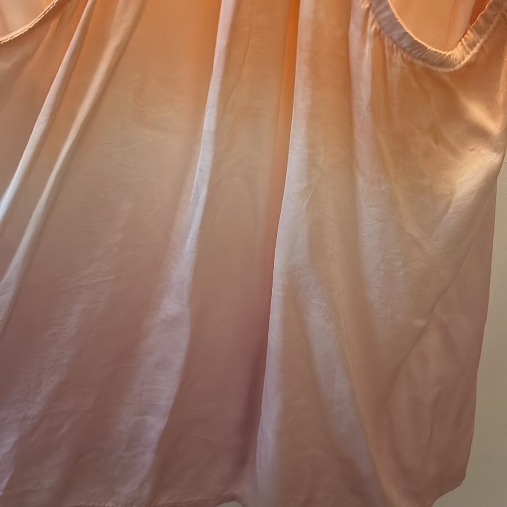Ombré Anthropologie Tank Top with Knotted Back - Picture 4 of 5